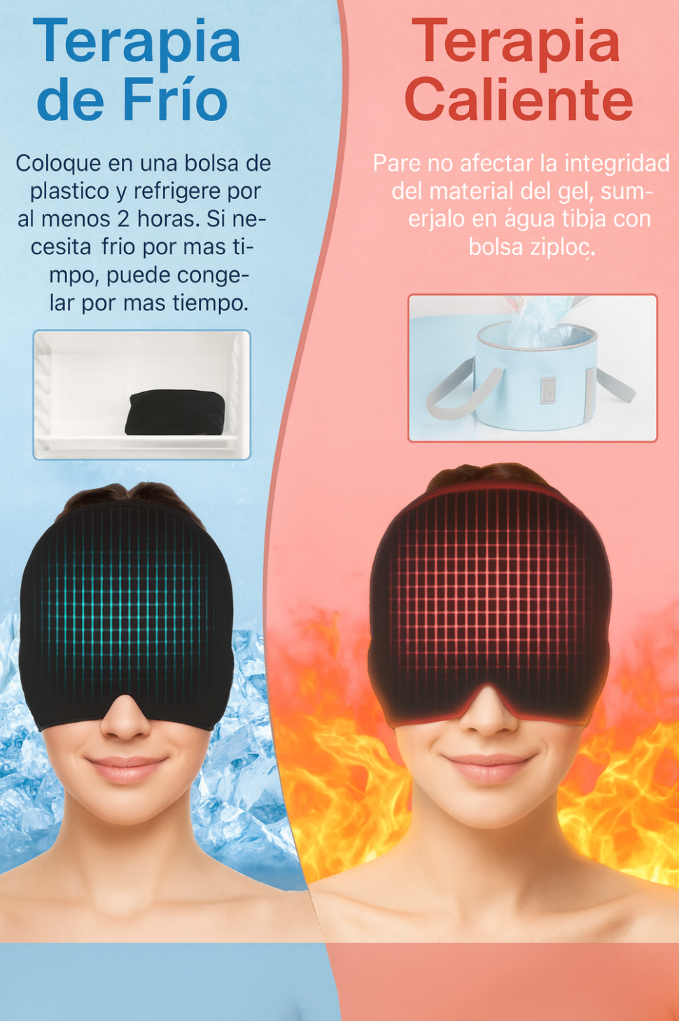 Gorro CalmaHead Antimigraña