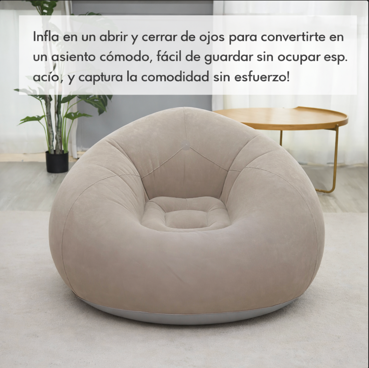 Sillón Inflable UltraComfort