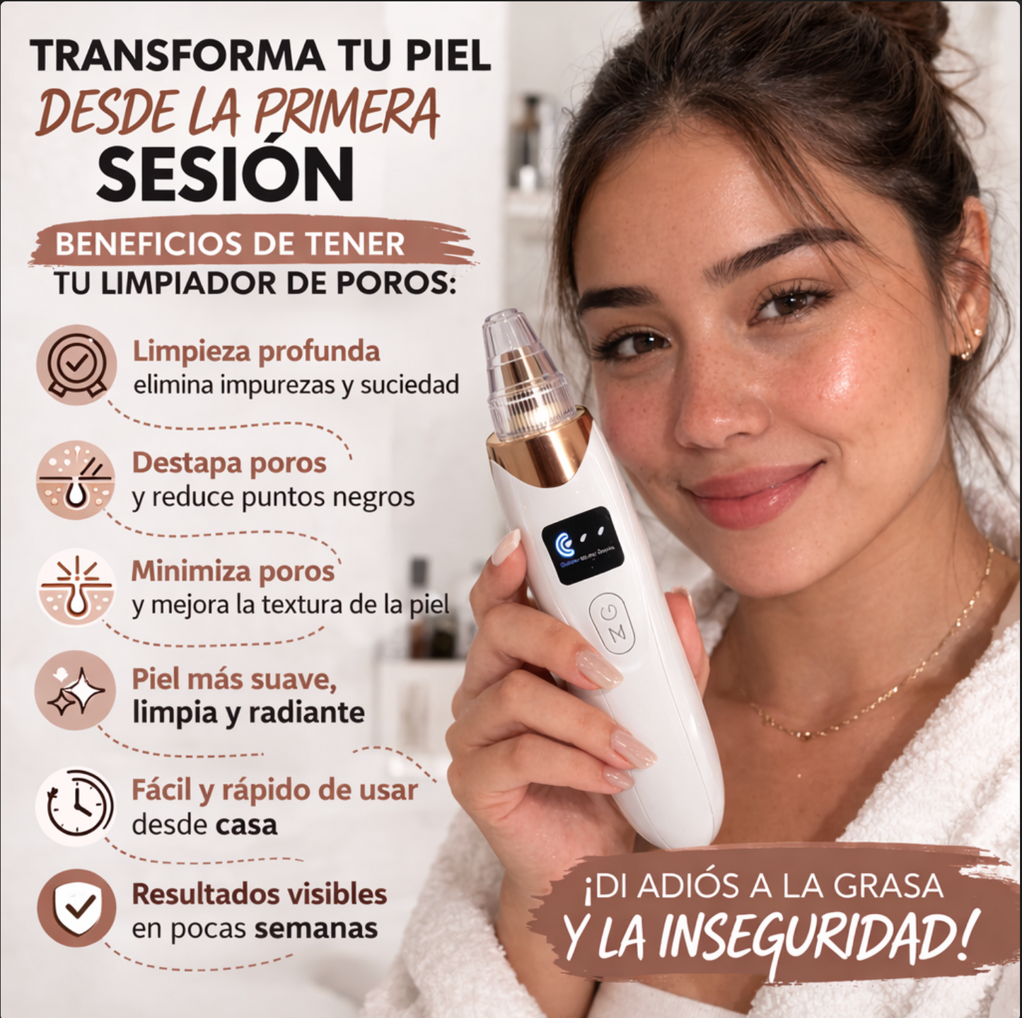 Removedor de Puntos Negros Por Succion