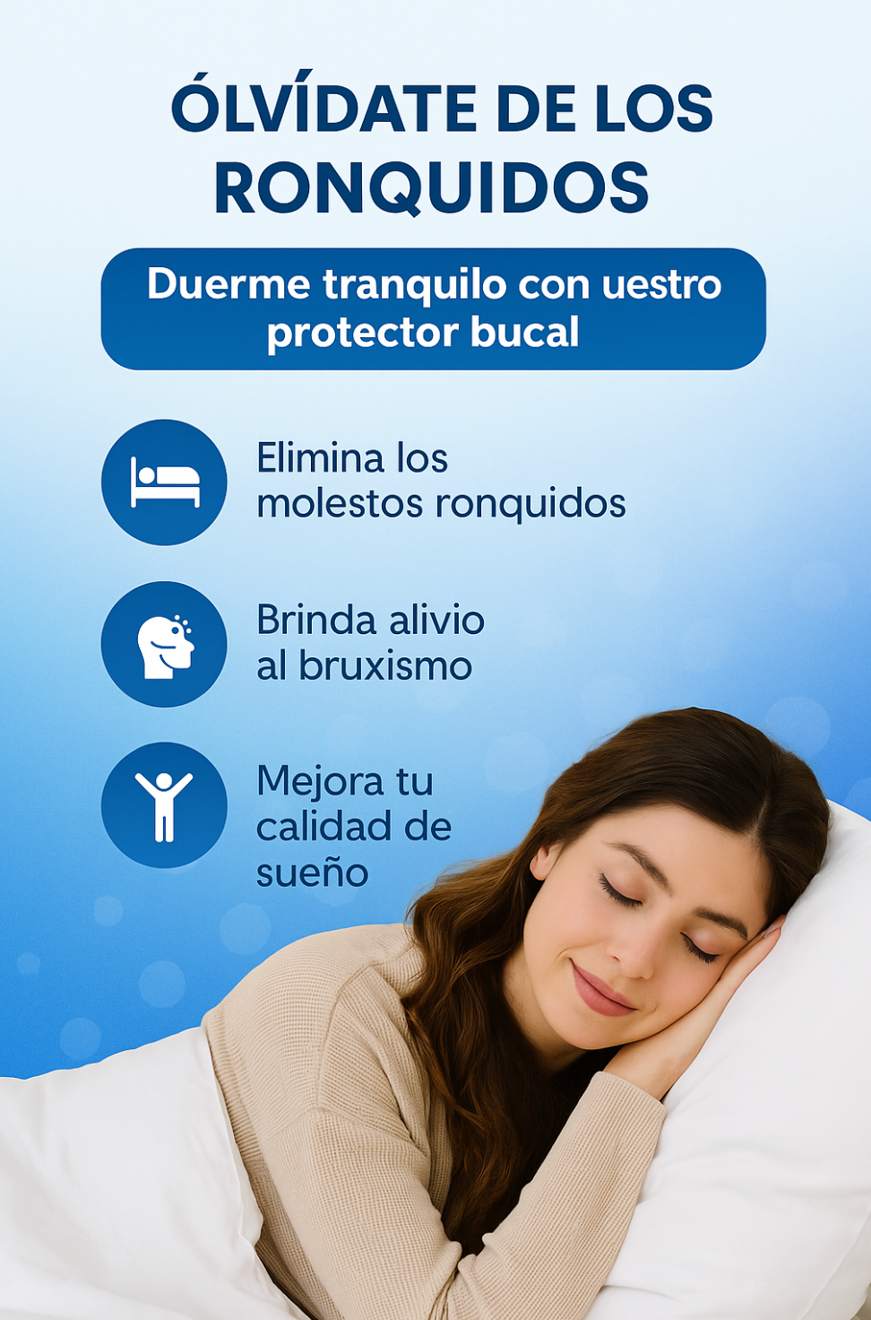 Protector Bucal Antirronquidos / Antibruxismo