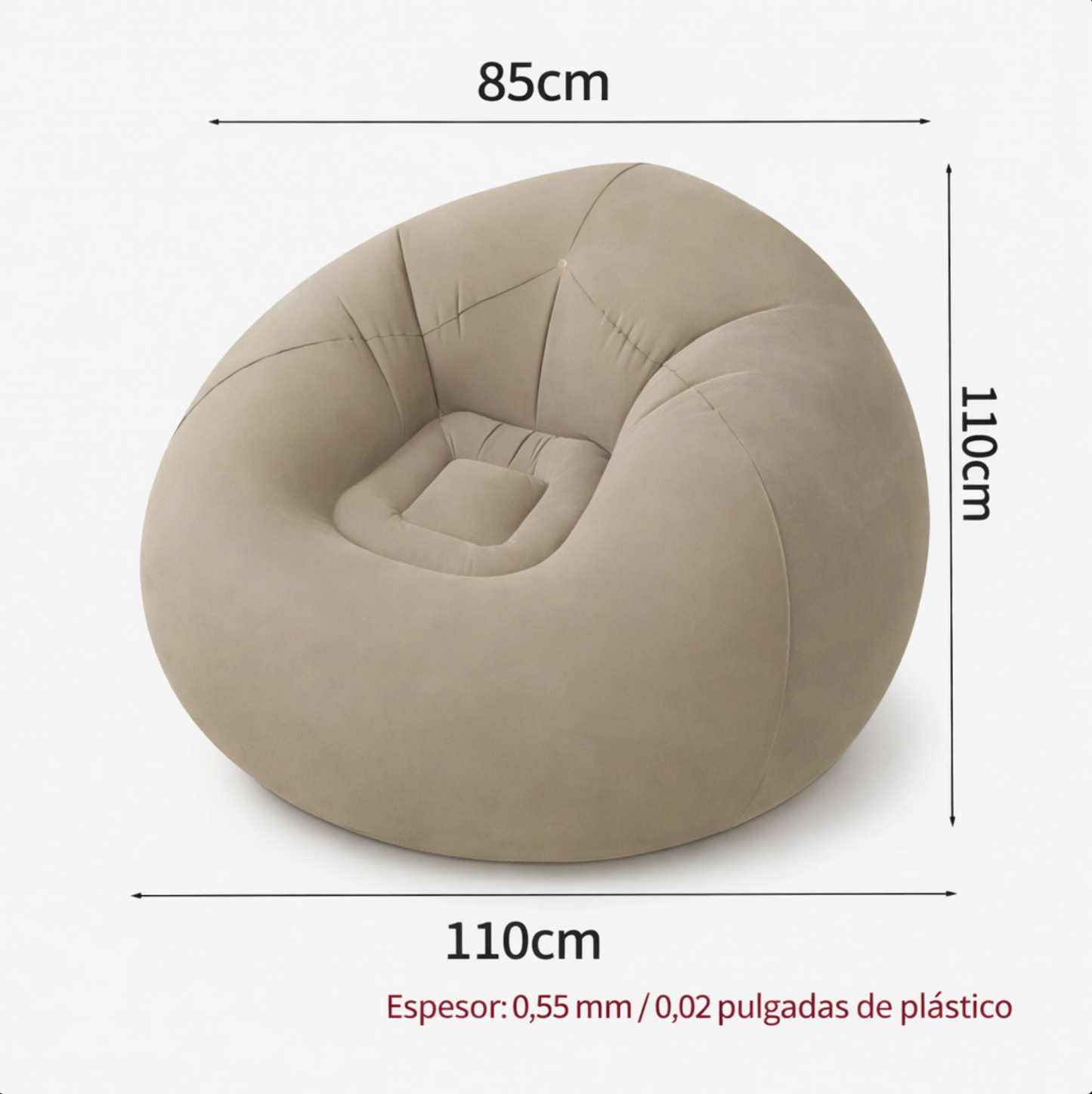 Sillón Inflable UltraComfort