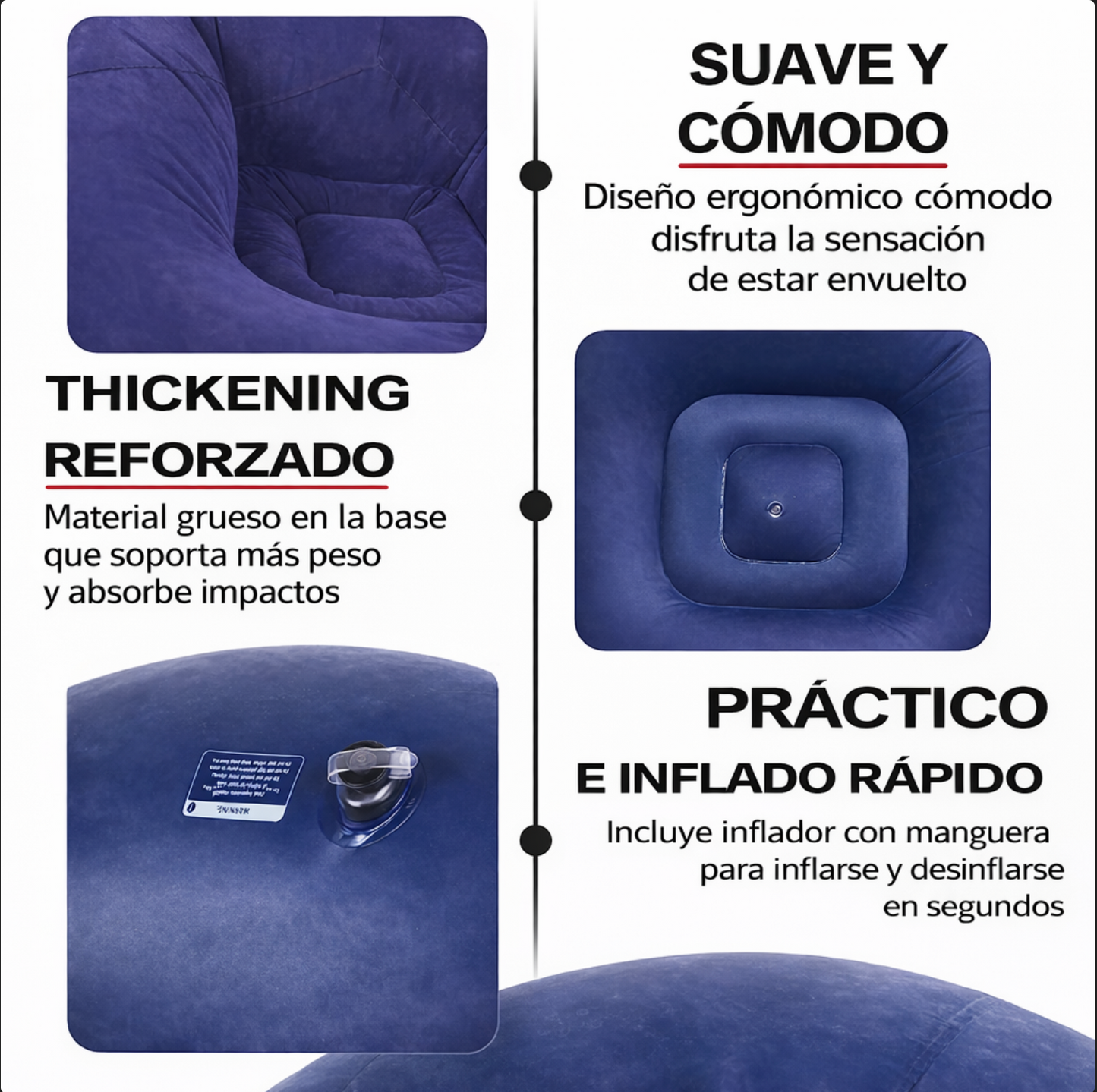 Sillón Inflable UltraComfort