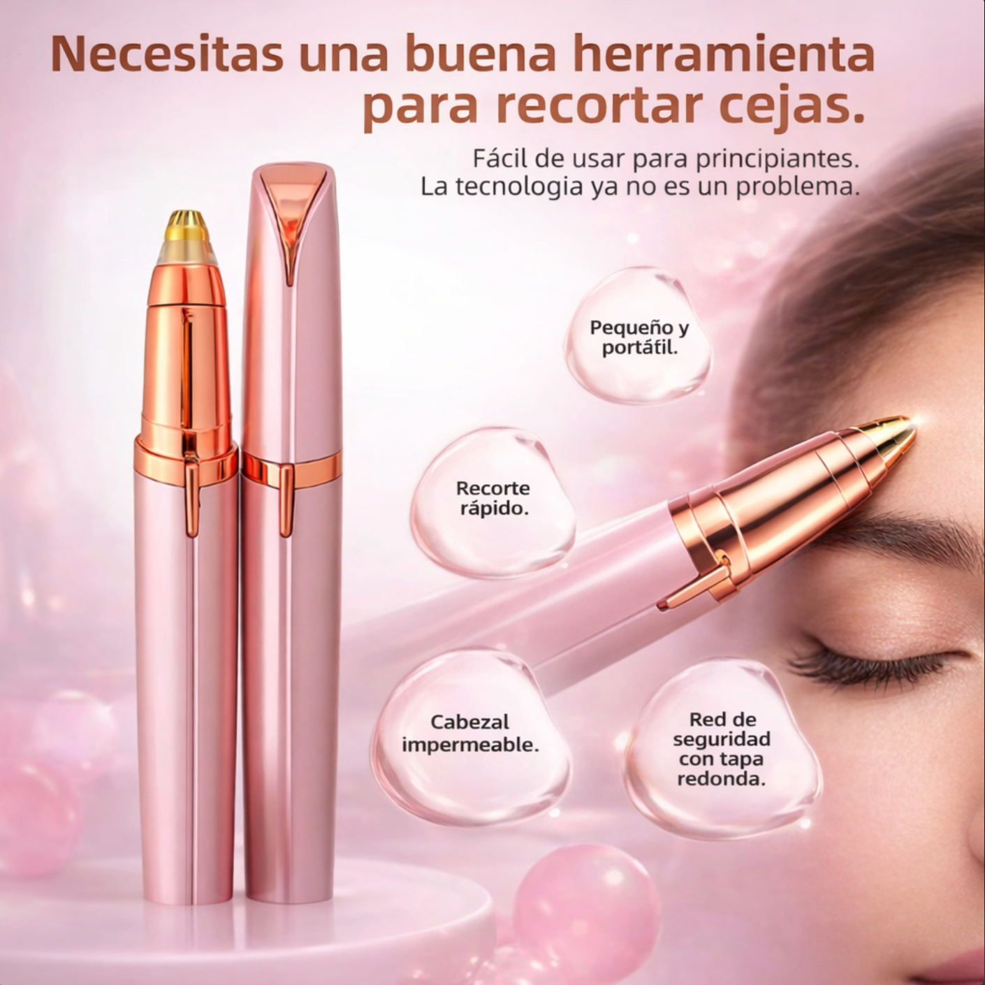 Depiladora Facial Para Mujer Flawless