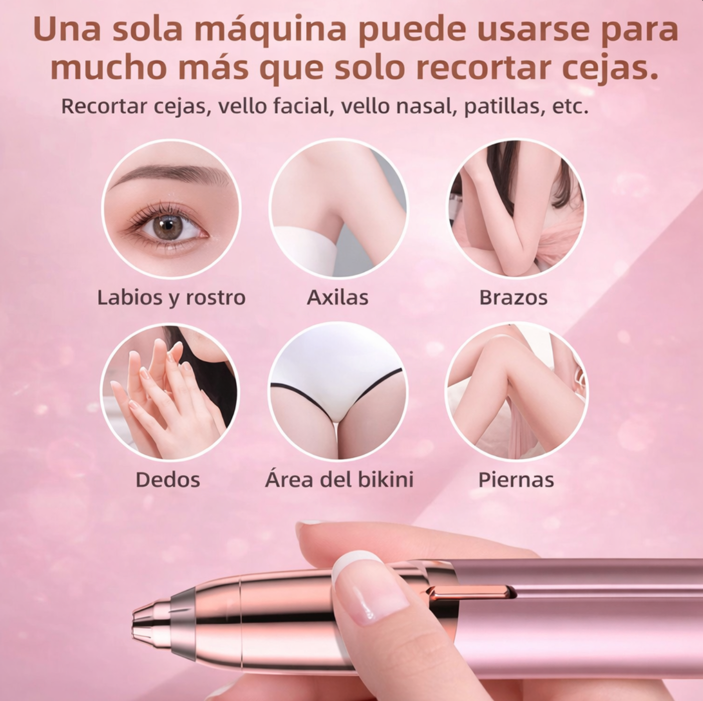 Depiladora Facial Para Mujer Flawless