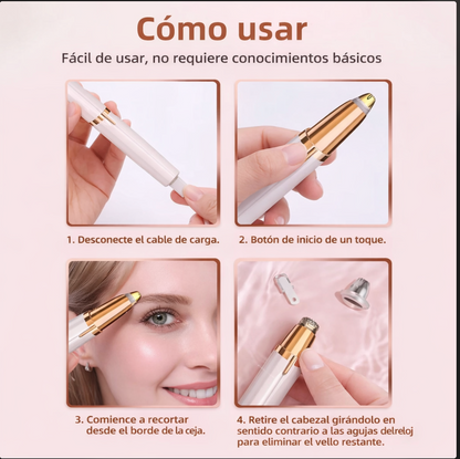 Depiladora Facial Para Mujer Flawless