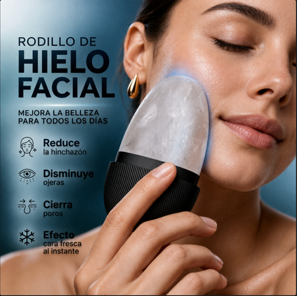 Rodillo de Hielo Facial