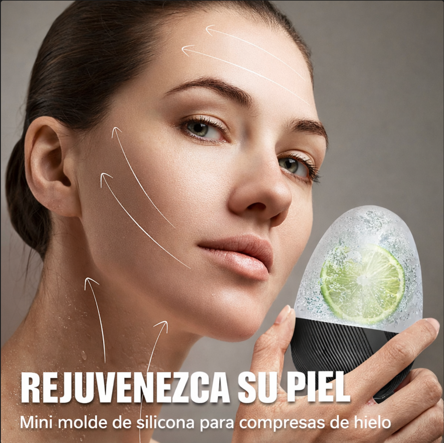 Rodillo de Hielo Facial