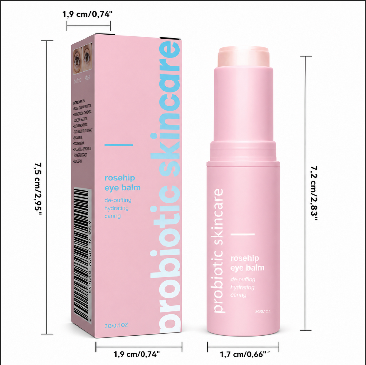 Barra Hidratante Facial Coreana