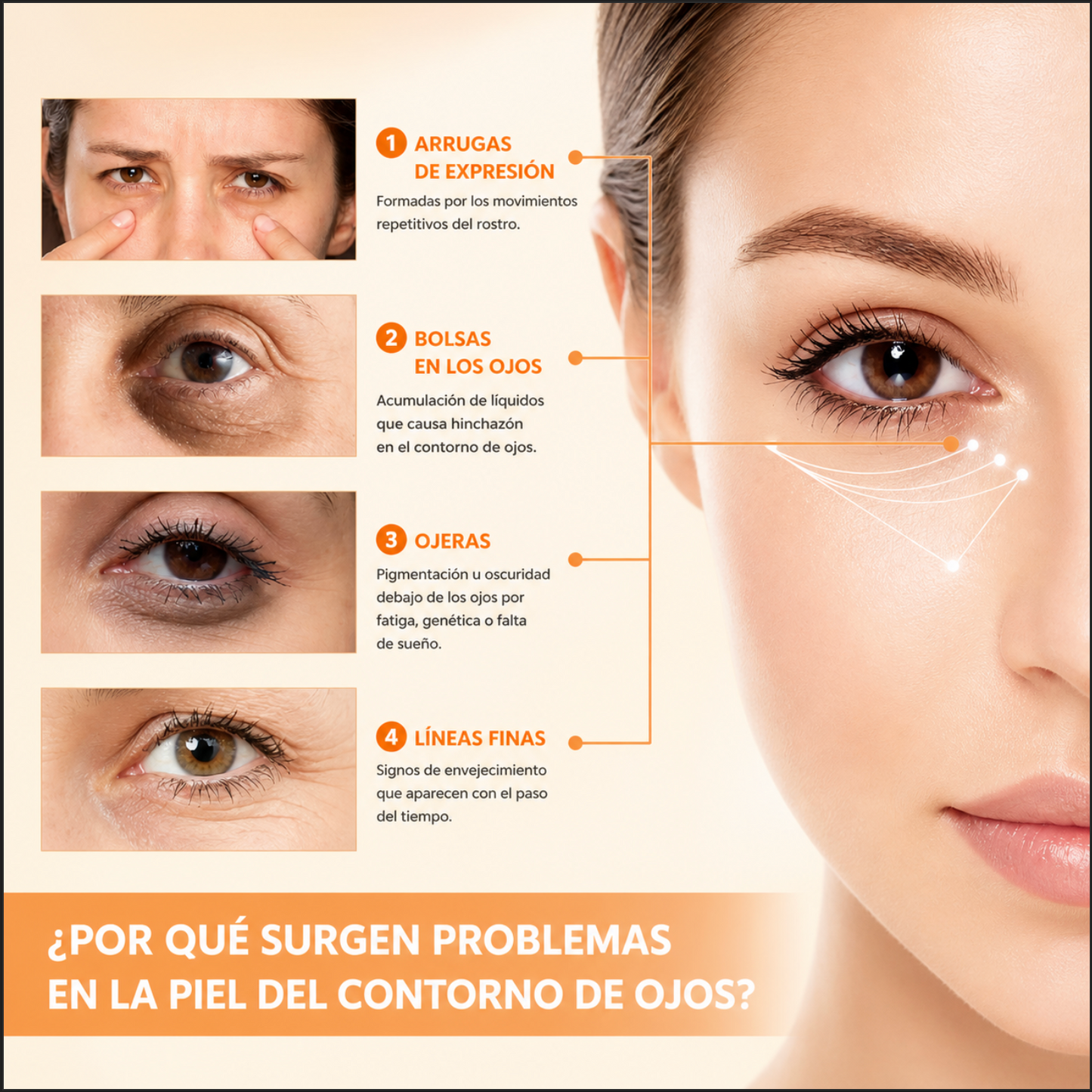 EyeGlow Stick Barra Facial con Colageno
