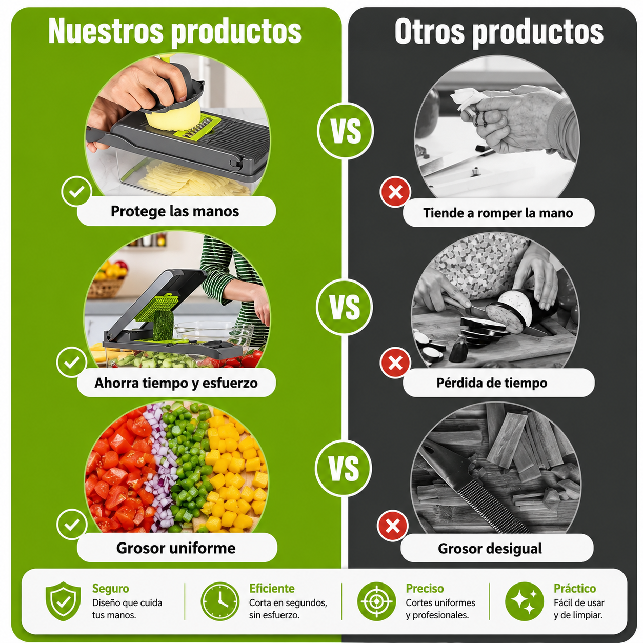 Cortador, Rallador, 16 en 1