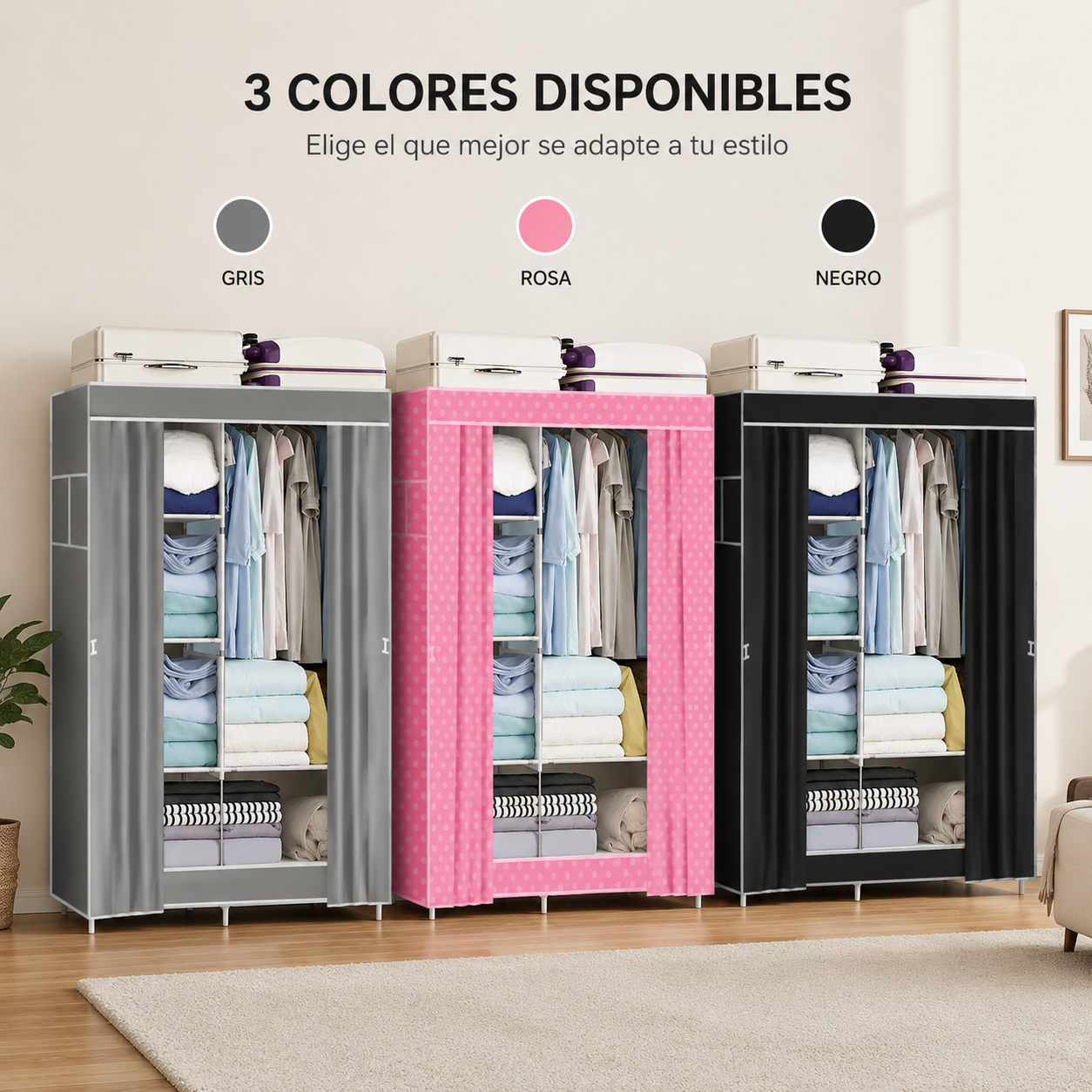 Organizador de Ropa Portátil
