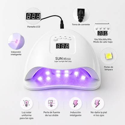Lampara UV/LED Profesional Para Uñas