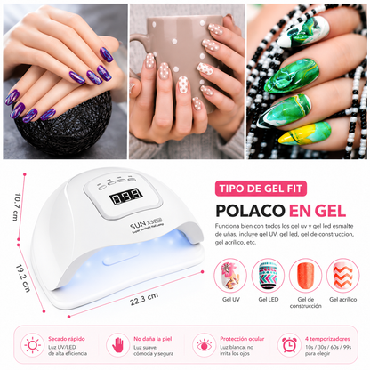 Lampara UV/LED Profesional Para Uñas