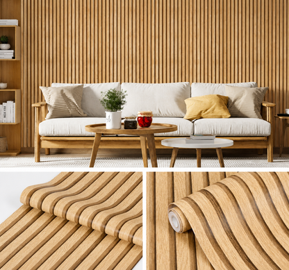 Papel Madera Autoadhesivo
