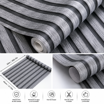 Papel Madera Autoadhesivo