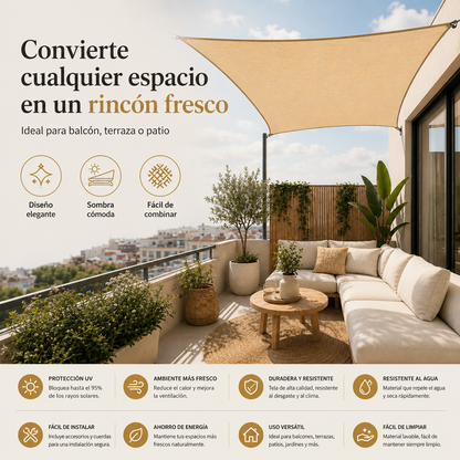 Malla Sombra de Jardin