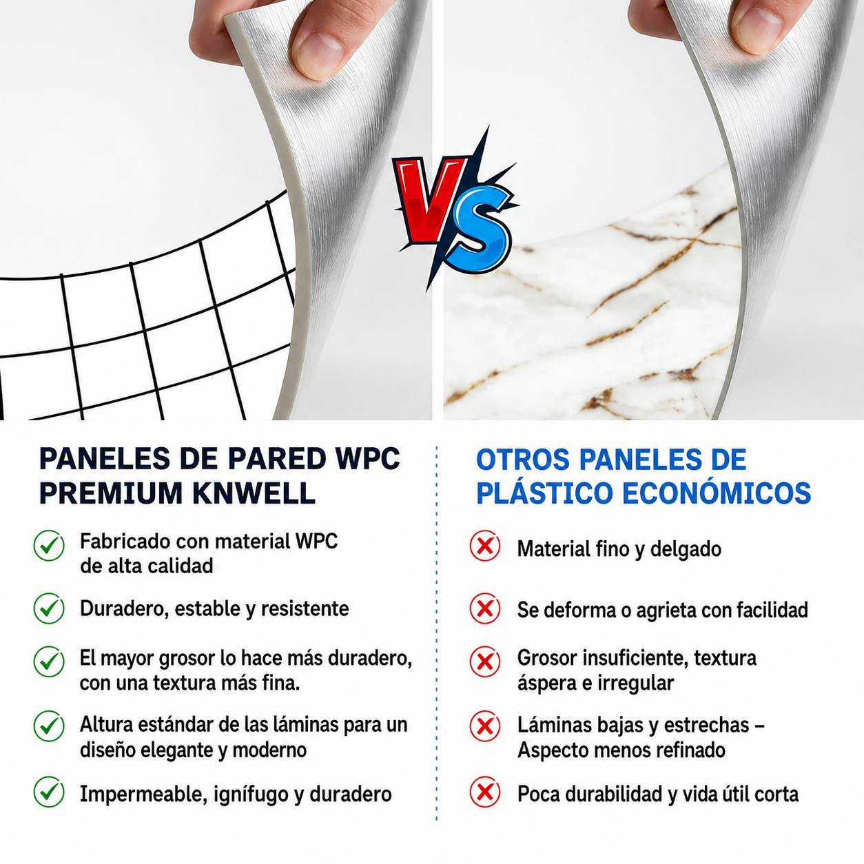 Paneles de Marmol Autoadhesivos PVC