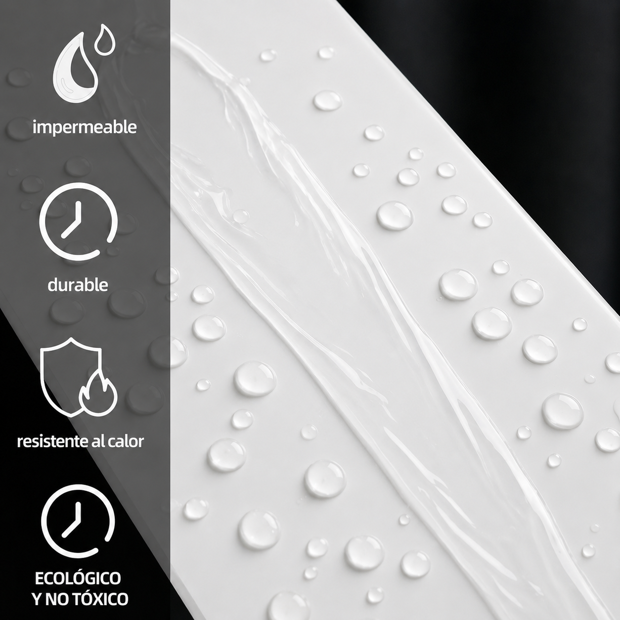 Paneles de Marmol Autoadhesivos PVC