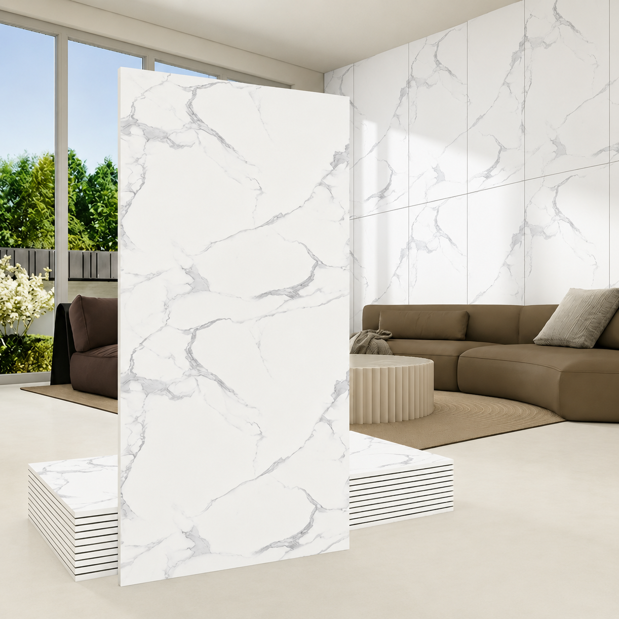 Paneles de Marmol Autoadhesivos PVC