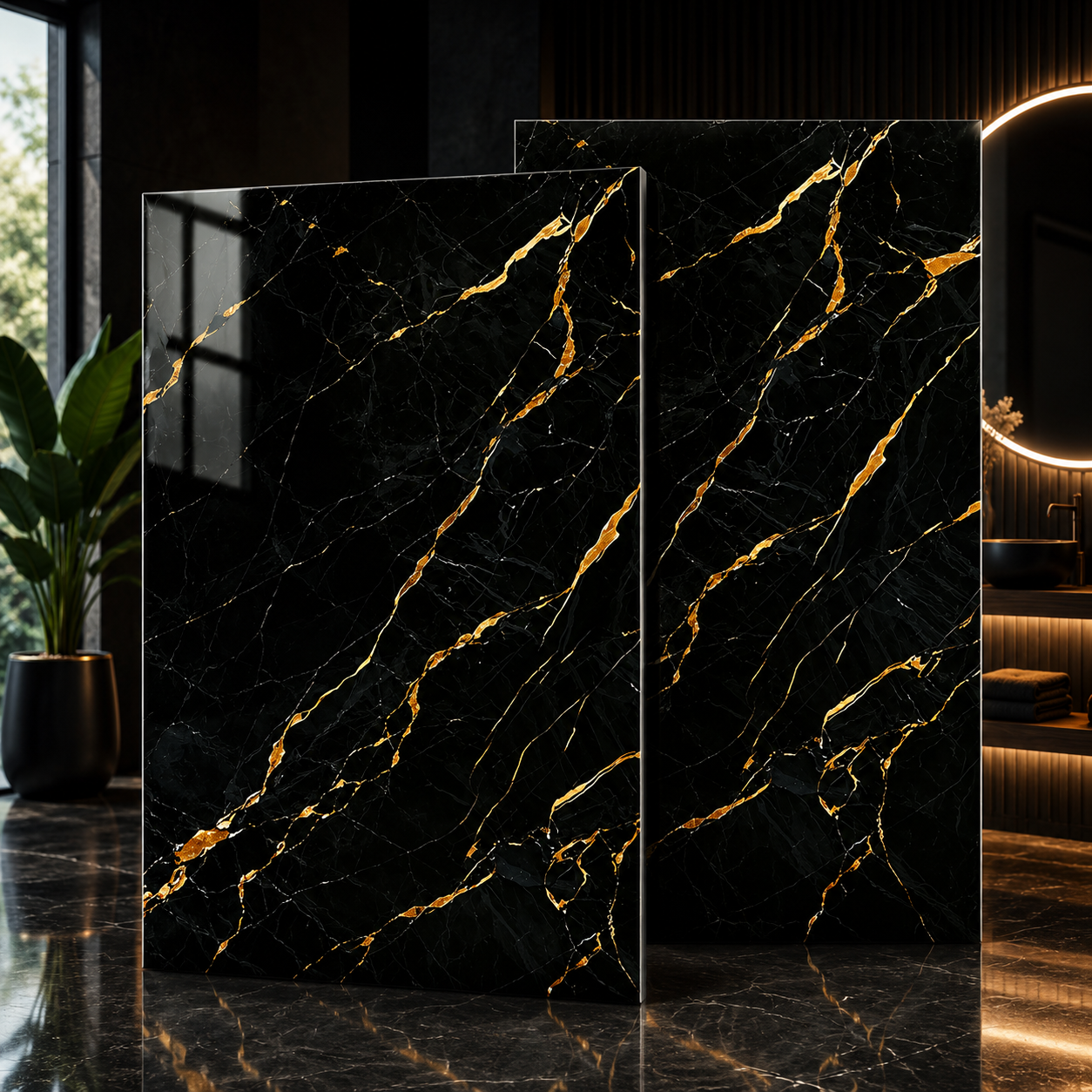 Paneles de Marmol Autoadhesivos PVC