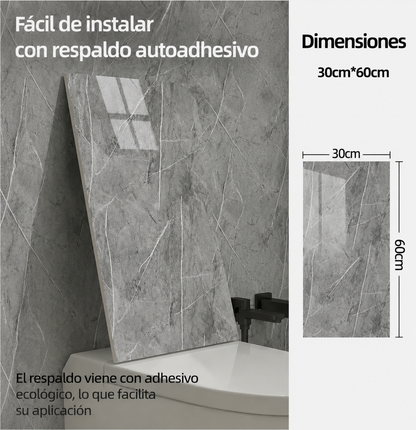 Paneles de Marmol Autoadhesivos PVC